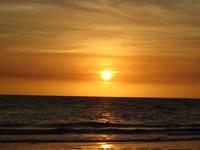 A beautiful sunset at lands end,St.Pete Beach
